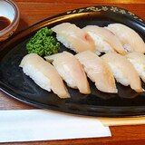 ヒラマサの昆布〆＆「握り寿司」